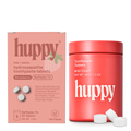 Huppy Fluoride-Free Toothpaste Tablets, Strawberry (Tin)