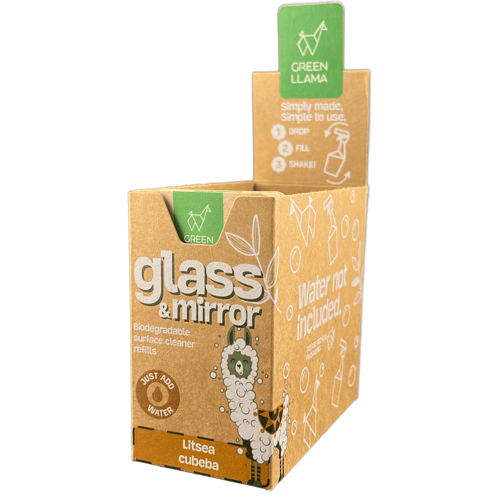 Green Llama Glass & Mirror Cleaner Refill Tablets, photo 3
