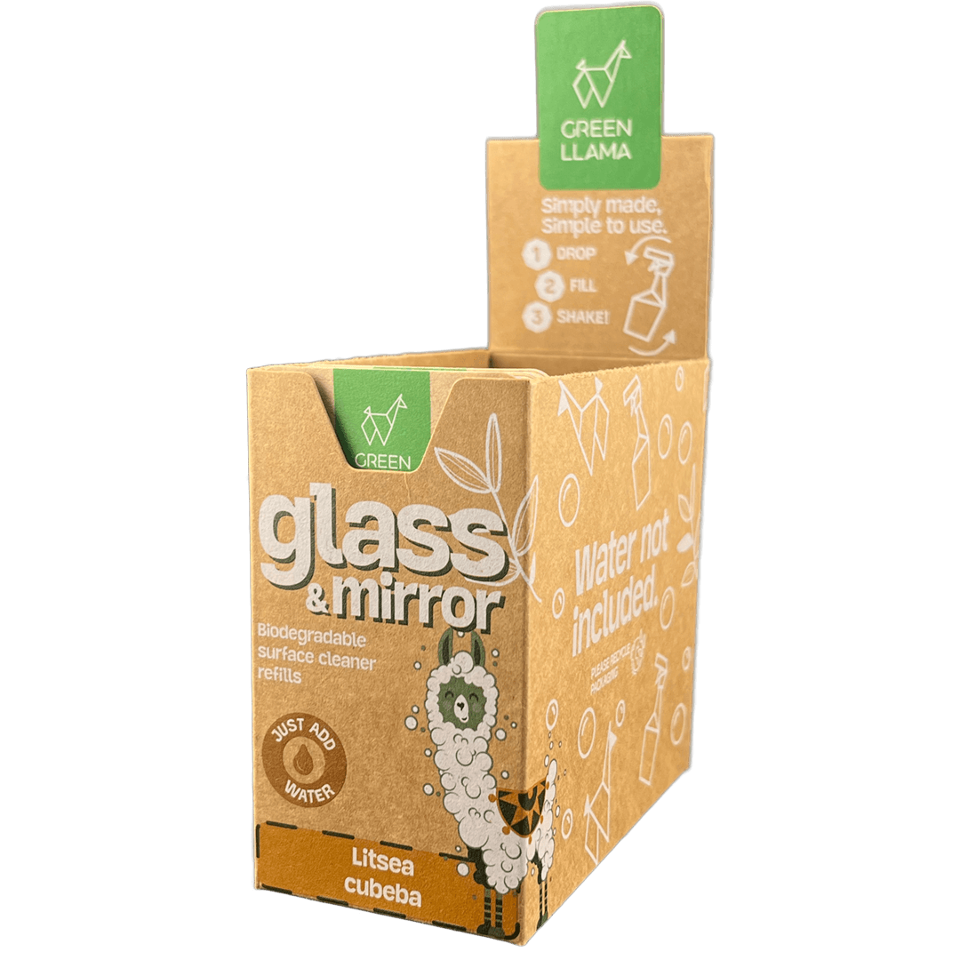 Green Llama Glass & Mirror Cleaner Refill Tablets, photo 3
