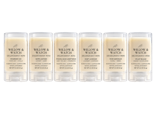 Willow & Watch Deodorant Mini, travel-size tallow deodorant