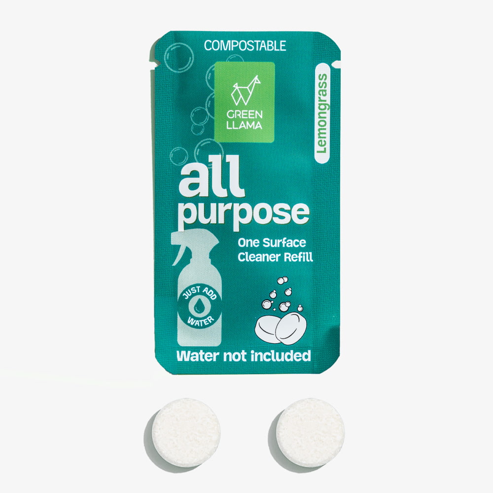 Green Llama All-Purpose Cleaner Refills, Lemongrass (3-Pack), photo 2