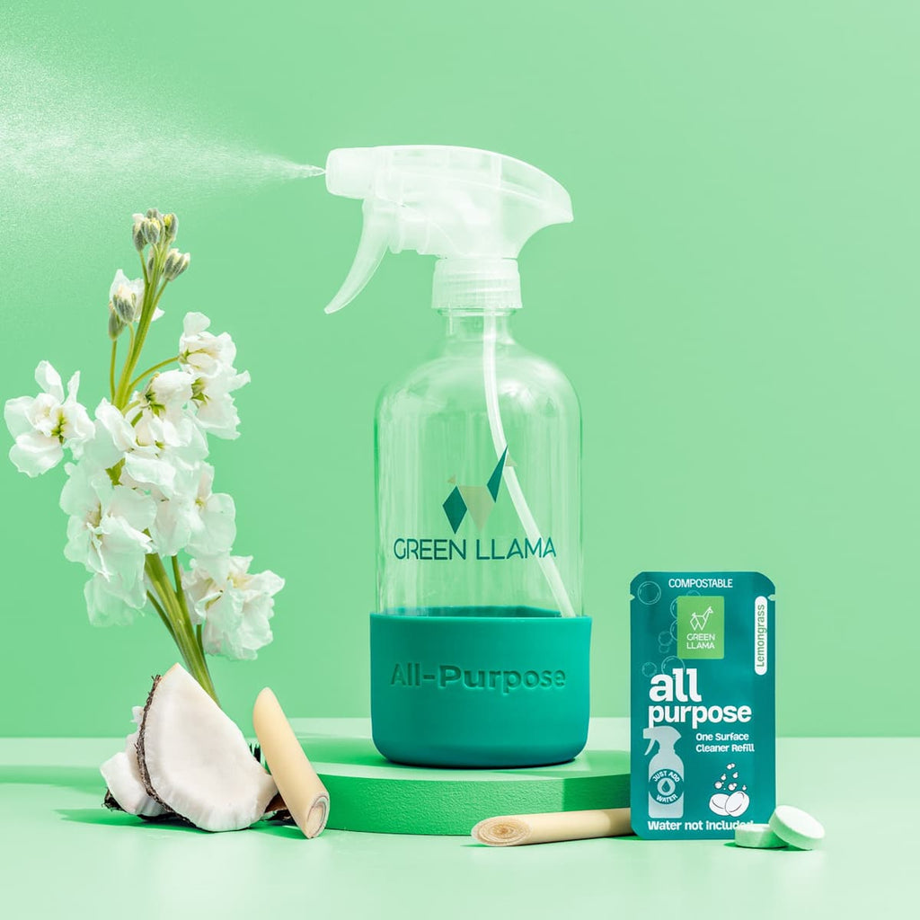 Green Llama All-Purpose Cleaner Kit, Lemongrass
