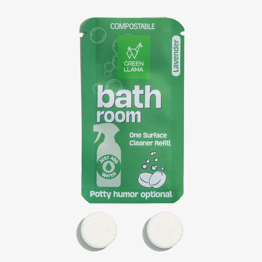 Green Llama Bathroom Cleaner Kit, Lavender, photo 6