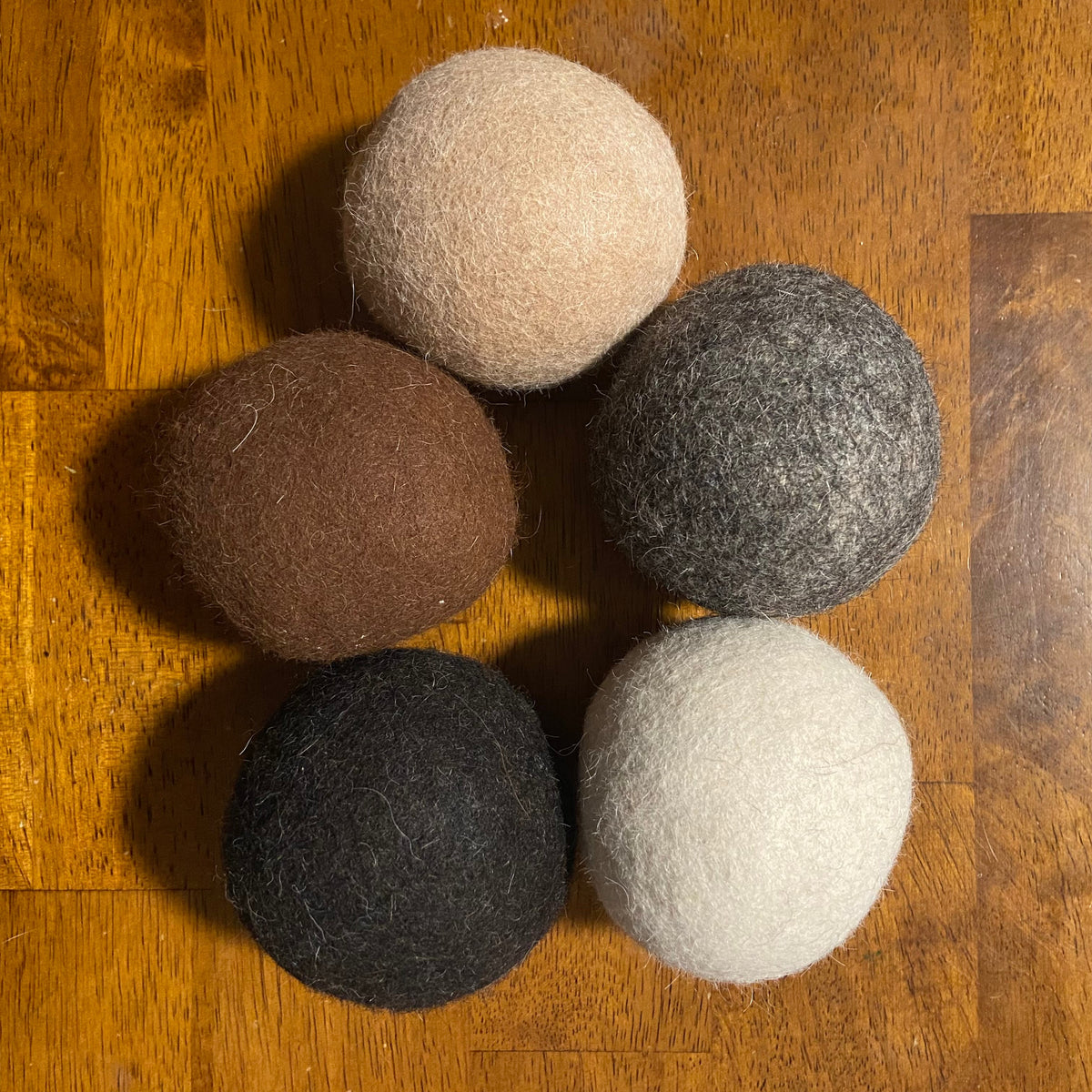 Green Llama Alpaca Wool Dryer Balls (3-Pack), photo 2